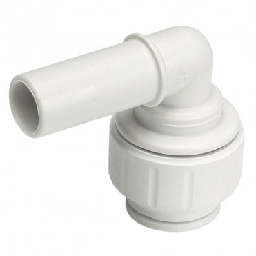 15mm Push Fit 90° Stem Elbow - PEM221515W