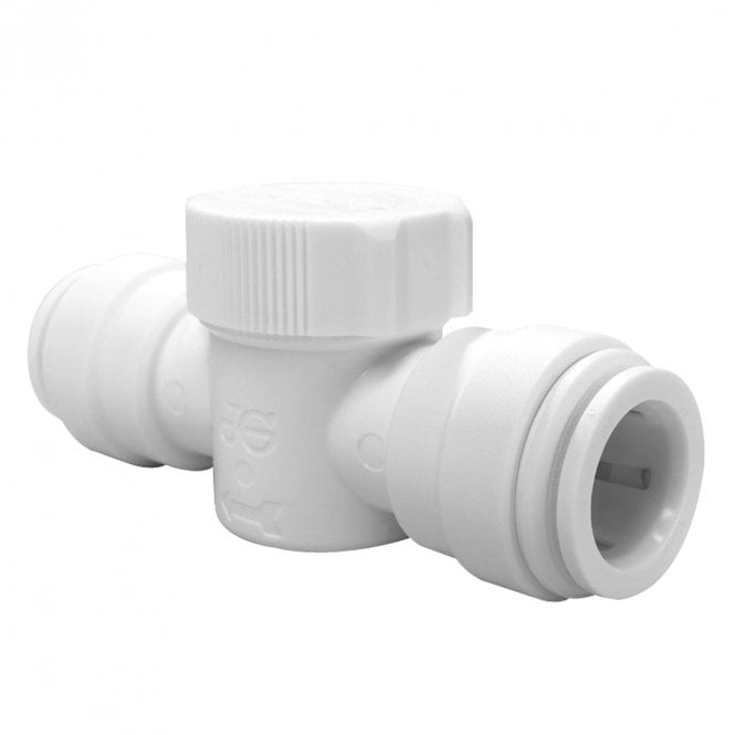 JG Speedfit 15mm Push Fit Emergency Shut Off Tap - 15ESOT