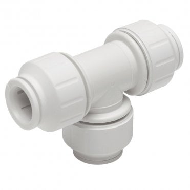 15mm Push Fit Equal Tee - PEM0215W (5 Pack)