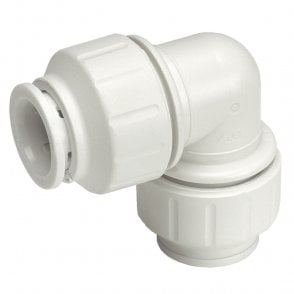 22mm Push Fit 90° Equal Elbow - PEM0322W