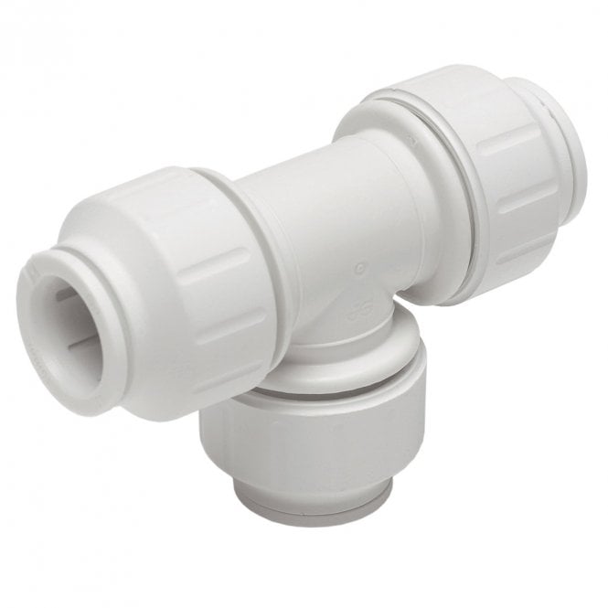JG Speedfit 22mm Push Fit Equal Tee - PEM0222W (5 Pack)