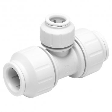 22x15x22mm Push Fit Reduced End Tee - PEM3022DW