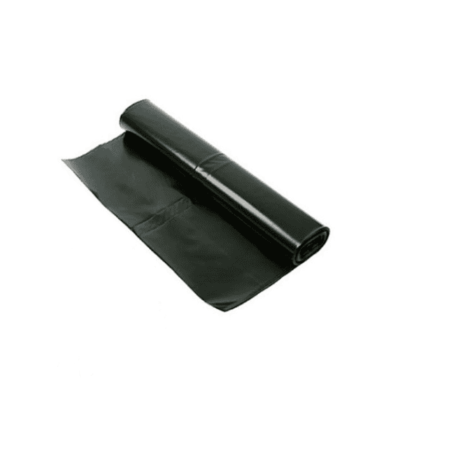 JRT 4X25M 300MU Black Polythene Damp Proof Membrane
