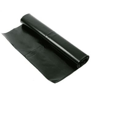 4X25M 300MU Black Polythene Damp Proof Membrane