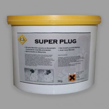 KA Super Plug Water Stop Instant Cement Repair & Hole Blocker
