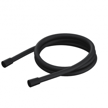 1.5m Black Smooth Shower Hose Flex