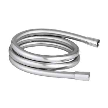 1.5m Chrome Smooth Shower Hose Flex