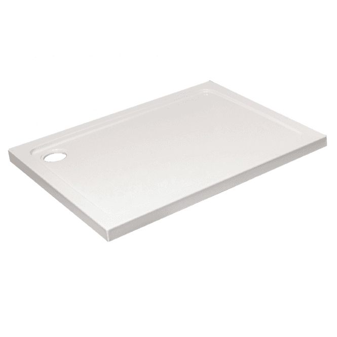 Kartell 900mm x 700mm Rectangular Low Profile Shower Tray