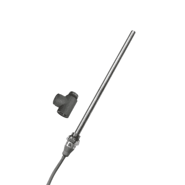 Anthracite 600W Dual Fuel Standard Heated Towel Rail Element & Tee