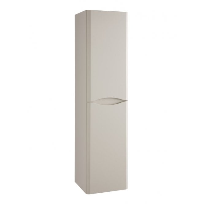 Kartell Arc 350mm x 1400mm Wall Mounted Tall Storage Unit Matt Cashmere