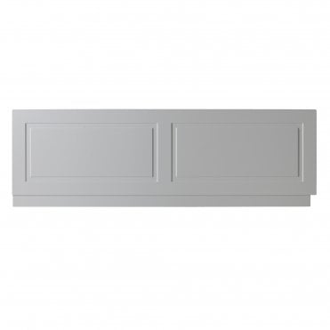 Astley 1700mm Traditional Matt White 2-Piece Bath Front Panel
