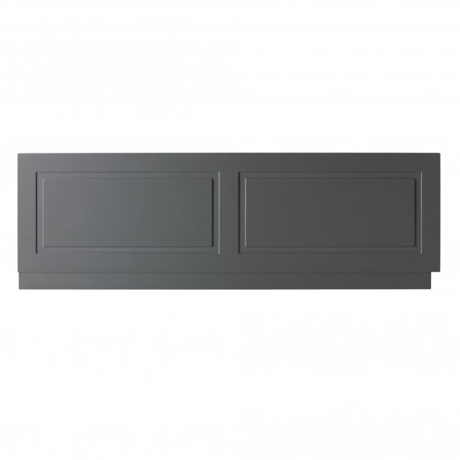 Kartell Astley 1800mm Traditional Matt Grey 2-Piece Bath Front Panel