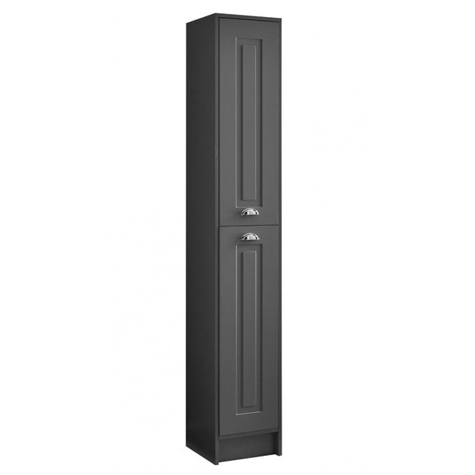 Kartell Astley 300mm x 1800mm Floor Standing Side Unit Matt Grey