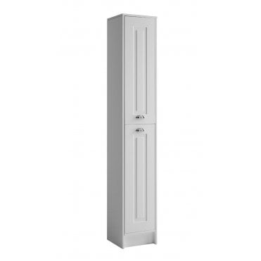 Astley 300mm x 1800mm Floor Standing Side Unit Matt White