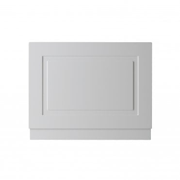 Astley 750mm Traditional Matt White 2-Piece Bath End Panel