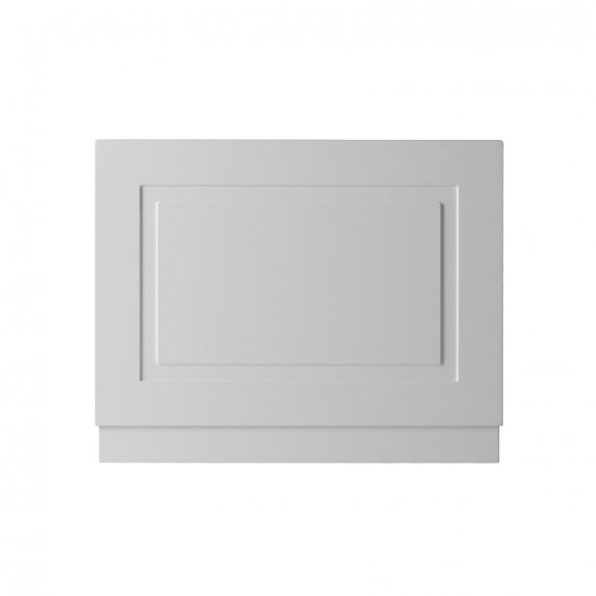 Kartell Astley 800mm Traditional Matt White 2-Piece Bath End Panel