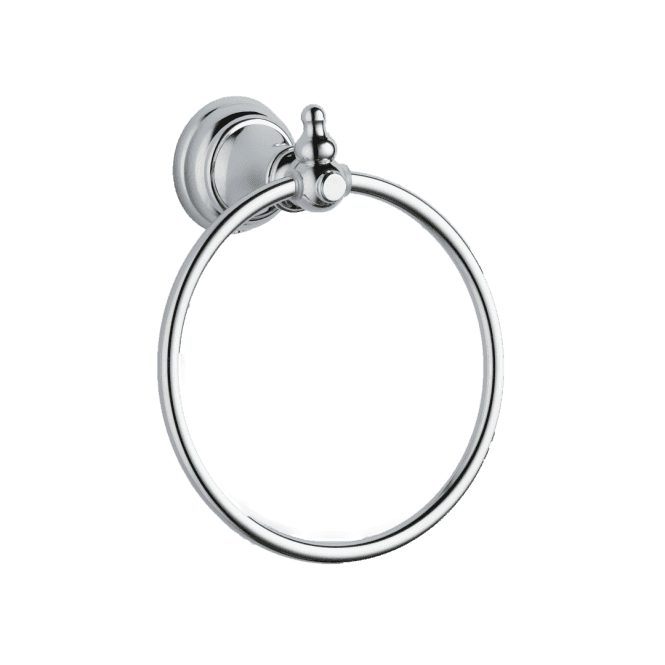 Kartell Astley Chrome Traditional Towel Ring