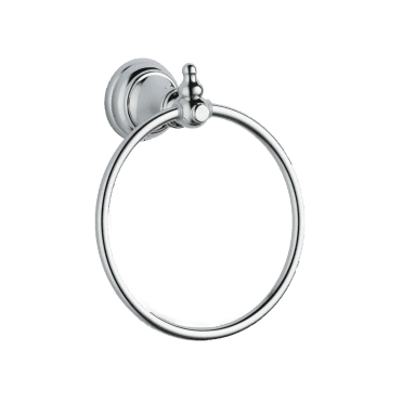 Astley Chrome Traditional Towel Ring