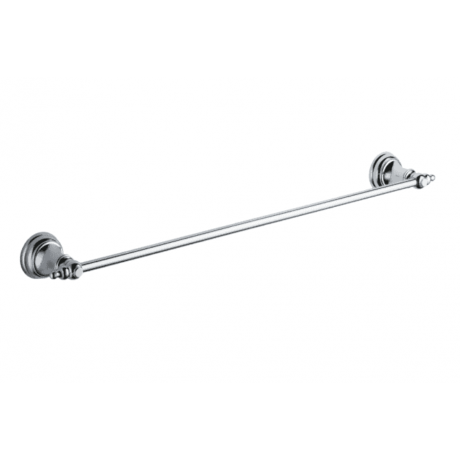 Kartell Astley Traditional Single Towel Bar Chrome