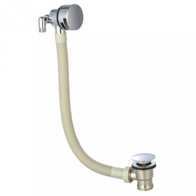 Kartell Bath Overflow Filler Only with Combined Wasted Waste Chrome