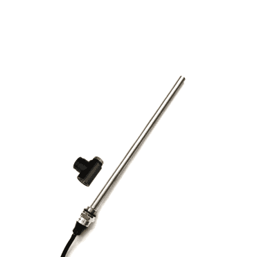Black 150W Dual Fuel Standard Heated Towel Rail Element & Tee