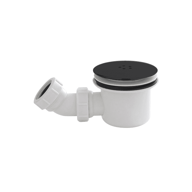 Kartell Black 90mm Fast Flow Shower Waste