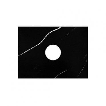 Black Marble 506mm x 400mm Solid Surface Worktop