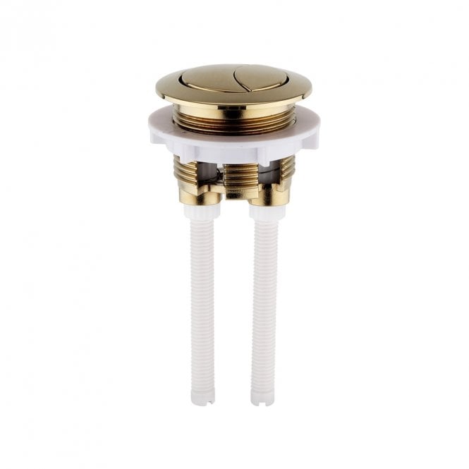 Kartell Brushed Brass Cistern Push Button for Series 600 Cisterns