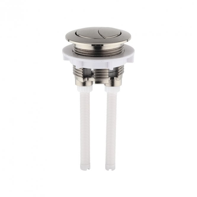 Kartell Brushed Nickel Cistern Push Button for Series 600 Cisterns
