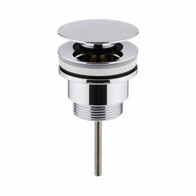 Kartell Chrome Universal Basin Clicker Waste