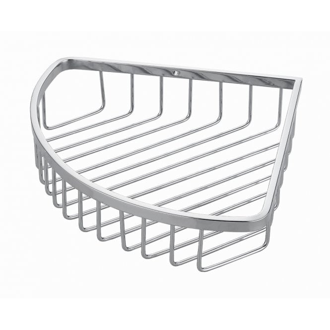Kartell Chrome Wire Work Corner Basket