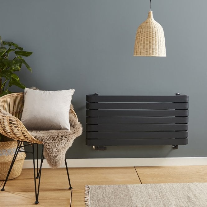 Kartell Denver Anthracite Horizontal Modern Designer Radiator