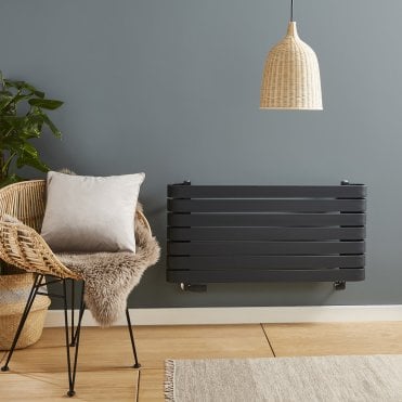 Denver Anthracite Horizontal Modern Designer Radiator