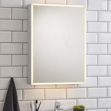 Echo 700x500mm LED Mirror Cabinet with Touch Switch & Charger Socket