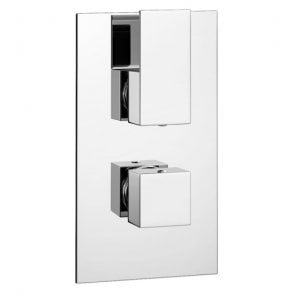 Element Concealed Thermostatic Shower Valve Chrome