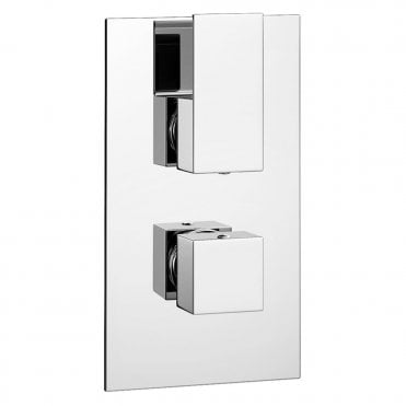 Element Concealed Thermostatic Shower Valve with Diverter Chrome