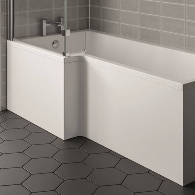 Kartell Elite 1800mm L Shaped Shower Bath Front Panel