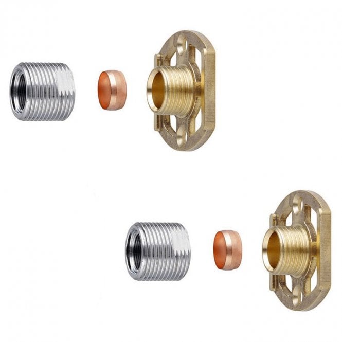Kartell Fast Fix Brackets for Bar Showers (Pair)
