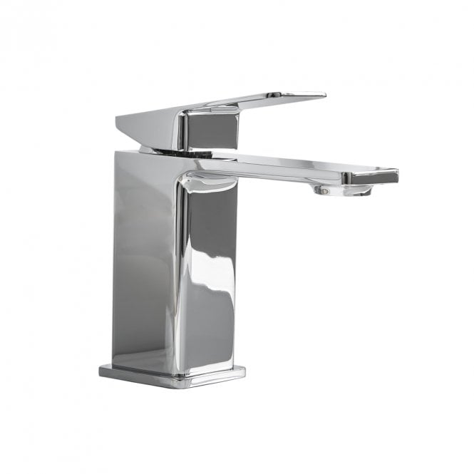 Kartell Fine Single Lever Square Mono Basin Mixer Tap Chrome