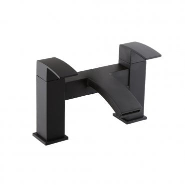 Fiuto Nero Matt Black Bath Filler Tap
