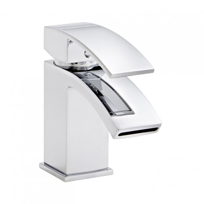 Kartell Flair Mono Basin Mixer Tap & Waste Polished Chrome