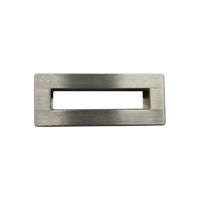 Kartell Fusion Rectangular Overflow Cover Trim - Brushed Nickel