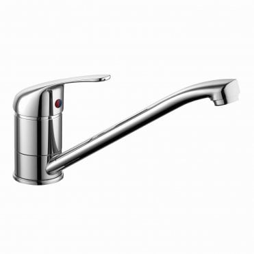 G4K Pull Up Single Lever Kitchen Sink Mixer Polished Chrome - KST012