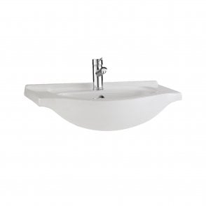 Impakt 550mm Semi Recessed 1 Tap Hole Basin