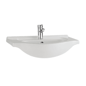 Impakt 650mm Semi Recessed 1 Tap Hole Basin