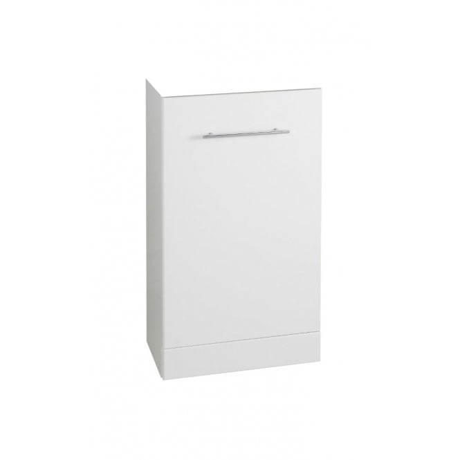 Kartell Impakt White Gloss 410mm Cube Cloakroom Unit
