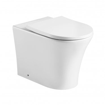 Kameo Rimless Back To Wall Toilet & Premium Soft Close Seat