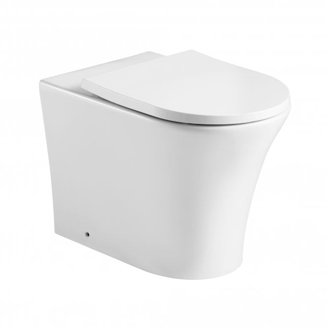 Kartell Kameo Rimless Back To Wall Toilet & Superslim Soft Close Seat