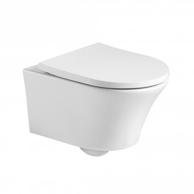 Kartell Kameo Rimless Wall Mounted Toilet & Premium Soft Close Seat