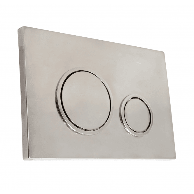 Kartell Keytec Brushed Nickel Round Flushplate